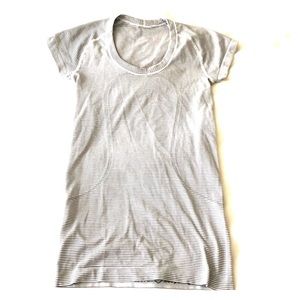 Lululemon Run Swiftly Striped Scoop